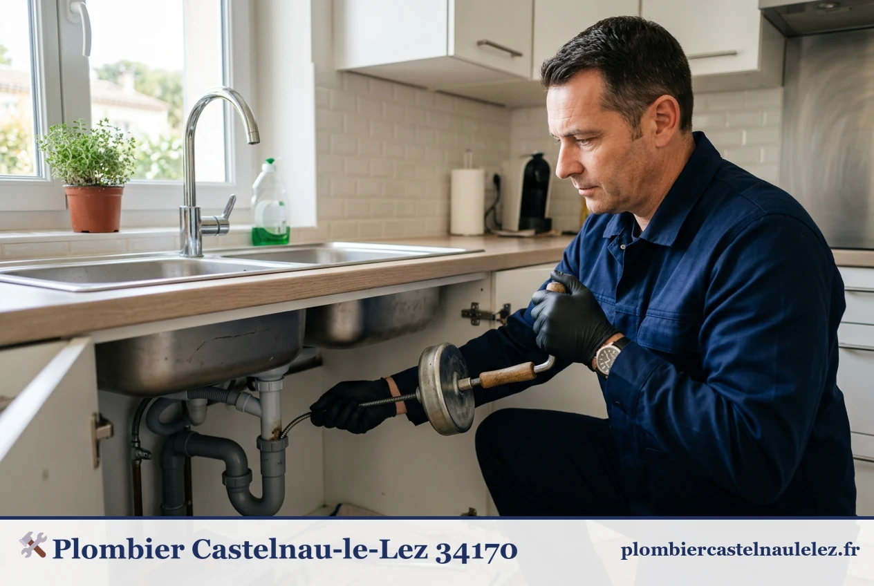 Plombier local Castelnau-le-Lez