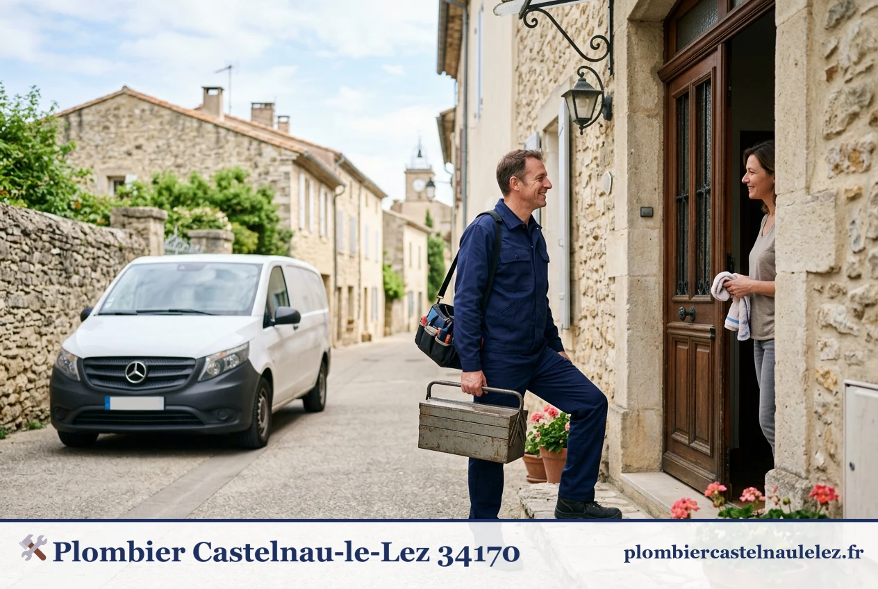 Plombier local intervenant à Castelnau-le-Lez