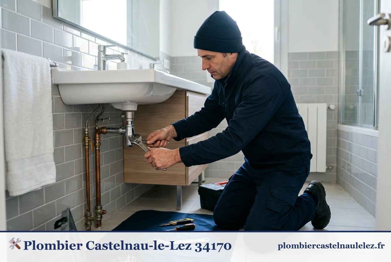 Inspection caméra canalisation Castelnau